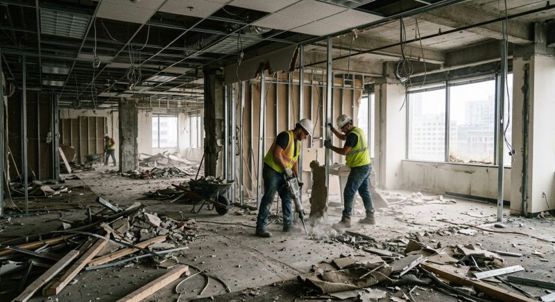 Office Demolition in Sacramento, CA